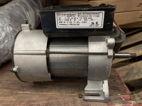 MARATHON ELECTRIC MOTOR 1111065, 115V, 60Hz, 7.5A, 3400RPM, 1PH *FREE SHIPPING*
