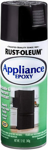 (1 CASE OF 6) Rust Oleum Ultra Hard Appliance Epoxy Enamel BLACK 7881830-Mega Mart Warehouse-Ultimate Unclaimed Freight Buyer and Seller Specialists