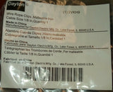 DAYTON 2VKH9 1/8 In, AND 2VKJ2 1/4 in Wire Rope Clip, Maleable Iron-Mega Mart Warehouse-Ultimate Unclaimed Freight Buyer and Seller Specialists