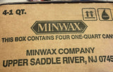 BRAND NEW Minwax 70044 Qt English Chestnut 233 Stain - 4ct. Case