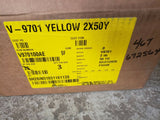 AVERY V9701, V-9701 Yellow 2" x 150', SCHOOL BUS, FARM EQUIPMENT, ETC-Mega Mart Warehouse-Ultimate Unclaimed Freight Buyer and Seller Specialists