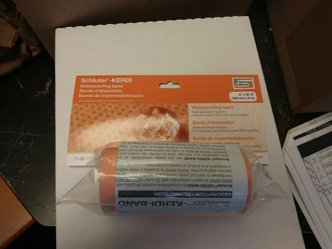 (1 BOX OF 8) NEW SCHLUTER KERDI BAND 5" X 16'5" KEBA100/125/5M-Mega Mart Warehouse