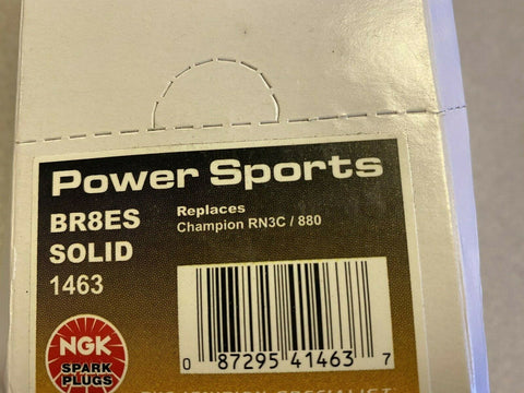 BRAND NEW  NGK BR8ES SOLID  Power Sports Spark Plug 1463  (  9  PER LOT )