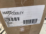 Hart/Cooley 672M Air Return Grille 8" x 8" WHITE (Outer size 9-3/4" x 9-3/4")