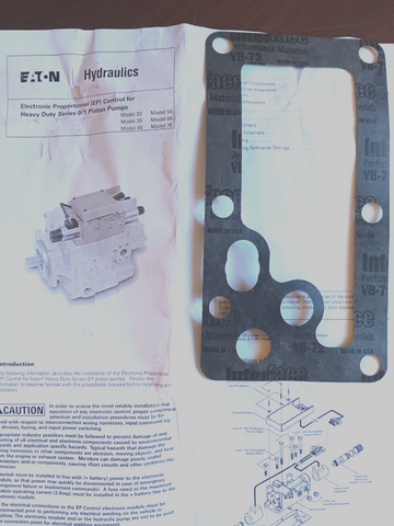 EATON VALVE GASKIT HEAVY DUTY SERIES 0/1 PISTON PUMPS