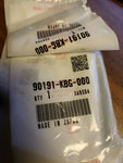 (3 PC LOT) GENUINE OEM Honda SCREW, OVAL (6X65)) PART #90191-KBG-000-Mega Mart Warehouse-Ultimate Unclaimed Freight Buyer and Seller Specialists