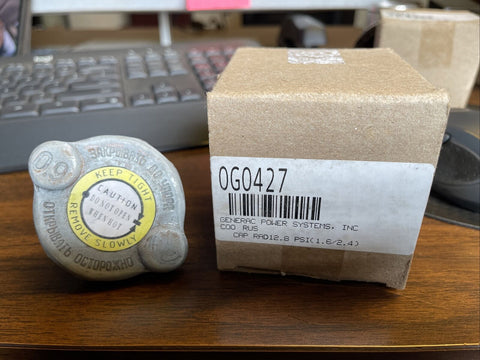 NEW GENUINE Generac 0G0427 Radiator Cap 12.8 PSI (1.6/2.4) (PWY)