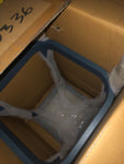 Industry West Low Stool Ocean Blue New-Mega Mart Warehouse-Ultimate Unclaimed Freight Buyer and Seller Specialists