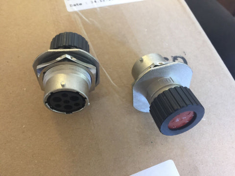 TNM192993-115, 192993-0110 ITT Cannon Trident Connectors (3 PCS)-Mega Mart Warehouse-Ultimate Unclaimed Freight Buyer and Seller Specialists