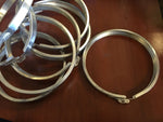 MILBANK Stainless Steel KWH Electric Meter  Socket Retainer Lock Ring , 3 RINGS