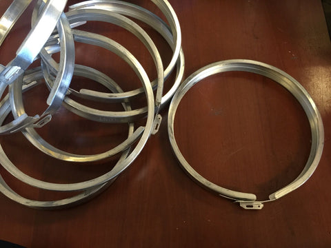 MILBANK Stainless Steel KWH Electric Meter  Socket Retainer Lock Ring , 3 RINGS