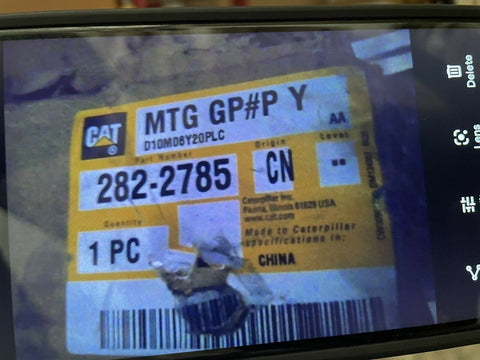 New Genuine Caterpillar 2822785 Mounting GP Bucket 282-2785 (MTG G)