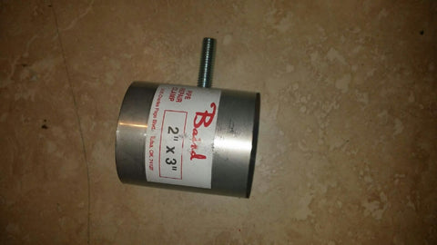 BAIRD Pipe Repair Clamp Stainless Steel 2"x3"-Mega Mart Warehouse-Ultimate Unclaimed Freight Buyer and Seller Specialists