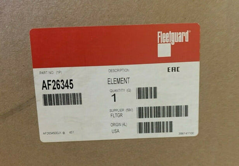 NEW Fleetguard AF26345 Air Filter