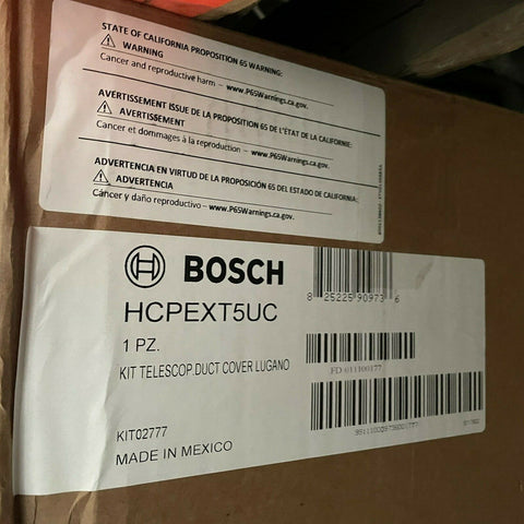 NEW BOSCH HCPEXT5UC CHIMNEY EXTENSION STAINLESS STEEL