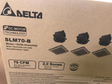 Delta Breez SLM70-B Slim 70 CFM Exhaust Fan (1 Fan Assembly Per Lot)-Mega Mart Warehouse-Ultimate Unclaimed Freight Buyer and Seller Specialists