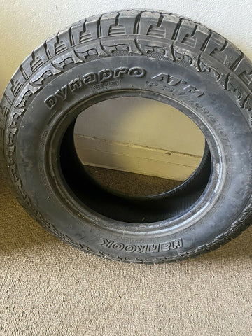 (1) BARELY USED Hankook DynaPro  P235/70R16 107T GREAT CONDITION **SHIPS FREE**