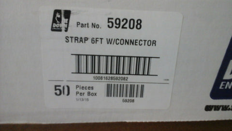 Tie Down Engineering 6FT STRAP WITH CONNECTOR (QTY 50)-Mega Mart Warehouse-Ultimate Unclaimed Freight Buyer and Seller Specialists