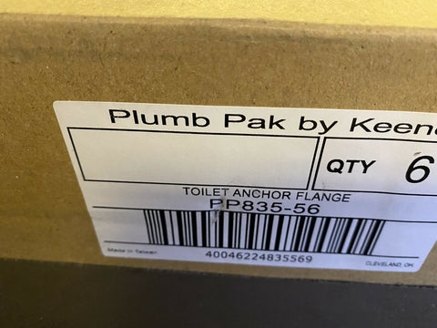 BRAND NEW Plumb Pak PP835-56 Toilet Anchor Flange Kit  ( 6 PER LOT )