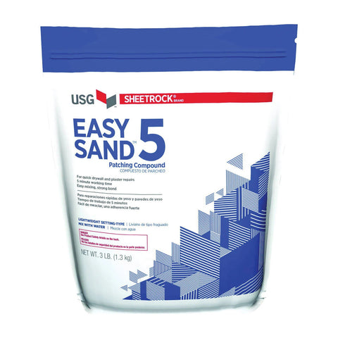 Sheetrock Easy  Sand 5  Light Weight  Joint Compound (6/ 3LB BAGS)