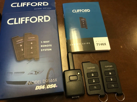 NEW CLIFFORD D9146X (C) 1 WAY REMOTE SYSTEM 4BTN DS4/4+ DS4 RF KIT 1/4 MILE-Mega Mart Warehouse-Ultimate Unclaimed Freight Buyer and Seller Specialists