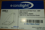 E-Conolight / Cree LEDs E-WLT06A-F40Z Wall Pack, 66W LED, 120-277V Dark Bronze-Mega Mart Warehouse-Ultimate Unclaimed Freight Buyer and Seller Specialists