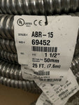 Electri-Flex Aluminum Un-Jacketed Metallic Flexible Conduit 1-1/2" x 25' 69452-Mega Mart Warehouse