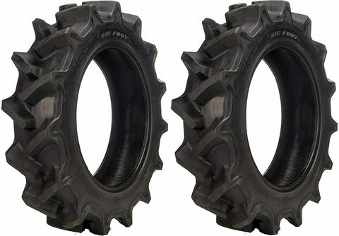 NEW Big Foot 5-12 R-1 4 Ply (2) Tractor Tires and Tubes (2) **FREE SHIPPING**