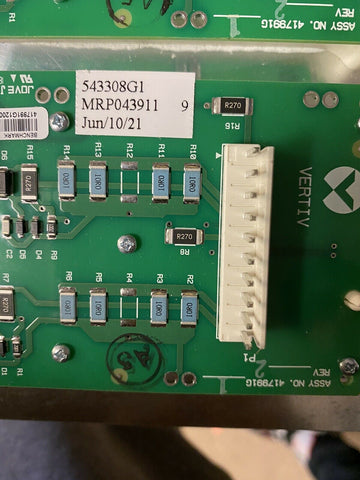 NEW  VERTIV ASSY CONTROL 543760G1  MRPO 43911