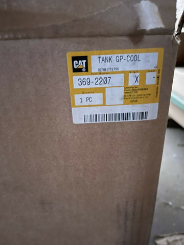 GENUINE OEM CAT COOLANT TANK GP 369-2207 **FREE SHIPPING**