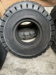 (1) NEW 6.50-10 Maxam MS701 Industrial Pro Solid Forklift Tire FLAT PROOF