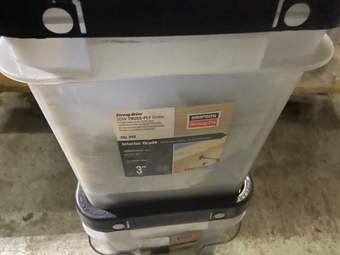 Neuf (950 Compte) Simpson Strong-Tie SDW22300 3-Inch Vis 1 Boite - 950 Pièces