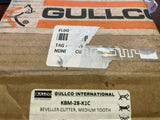 NEW GULLCO INTERNATIONAL KBM-28-X1C BEVELLER CUTTER MERIUM TOOTH FINE CUT