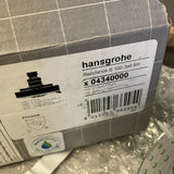 BRAND NEW Hansgrohe Raindance S 100 AIR Green 3-Jet Showerhead 04340 4" DIA