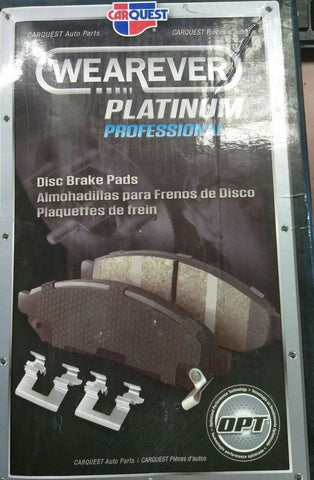 Carquest Wearever Platinum Professional Ceramic Brake Pads-Mega Mart Warehouse-Ultimate Unclaimed Freight Buyer and Seller Specialists