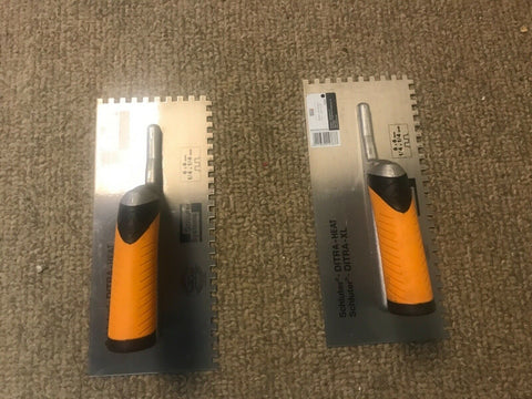 2 Schluter Flooring Trowel for DITRA-XL and DITRA HEAT-Mega Mart Warehouse-Ultimate Unclaimed Freight Buyer and Seller Specialists