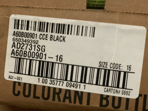 NEW Colorcast Ecotoner Colorant A60B00901 BLack, (2 PC BOX)