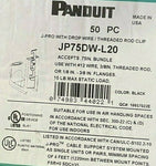 PANDUIT JP75DW-L20 J Hook, Drop Wire, 0.75 In (LOT OF 50)-Mega Mart Warehouse