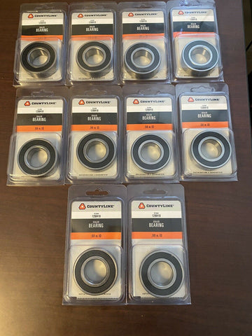 NEW COUNTYLINE 1298418 SEALED BEARING   .98 IN ID  10 PER LOT