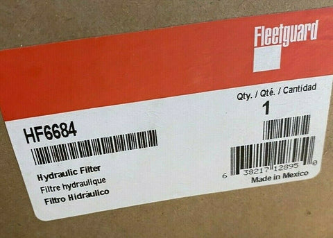 BRAND NEW FLEETGUARD HF6684 Hydraulic Filter Genuine