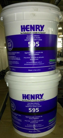 2-Henry 595 Cove Base Adhesive, 1 Gallon, White, Solvent-Free-Mega Mart Warehouse-Ultimate Unclaimed Freight Buyer and Seller Specialists