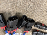 (5 PC LOT) NEW ZONIT DUAL LOCK POWER CORDS zLock-C14-14-aC15-1m