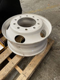 NEW HD Value 22.5 x 8.25 Steel Wheel, Powder Coated White **FREE SHIPPING**