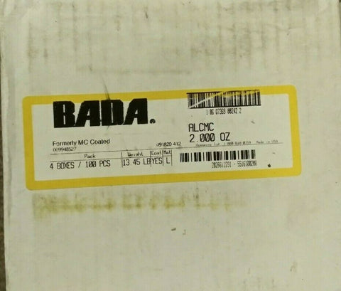 (4 BOXES OF 25) BADA ALCMC 2.000OZ WHEEL WEIGHT-Mega Mart Warehouse-Ultimate Unclaimed Freight Buyer and Seller Specialists