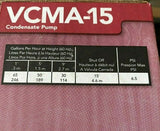 BRAND NEW Little Giant VCMA-15ULS - 115V 65 GPH Condensate Removal Pump