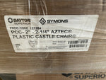 DAYTON SUPERIOR PLASTIC CASTLE CHAIR, PCC- 2" - 2-1/4" AZTEC, 480/CASE-Mega Mart Warehouse-Ultimate Unclaimed Freight Buyer and Seller Specialists