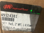 INGERSOLL-RAND 49124381 Air Regulator,2" FNPT,Flow Left to Right G5080726-Mega Mart Warehouse-Ultimate Unclaimed Freight Buyer and Seller Specialists