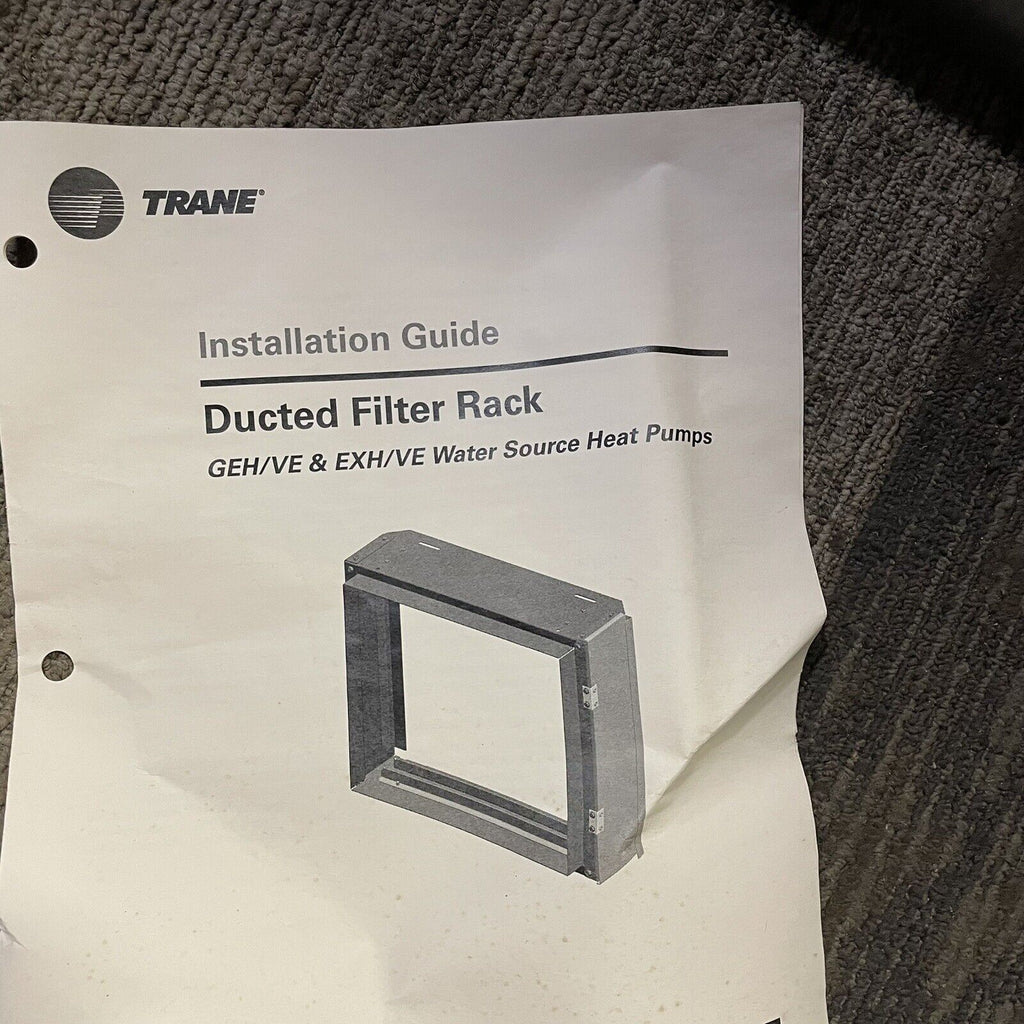 Side Return Filter Rack NEW TRANE RETURN AIR FILTER RACK WSHP-SVN09A-EN | Mega Mart Warehouse