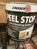 BRAND NEW  ZINSSER PEEL STOP S17026 CLEAR BINDING SEALER ( 4 GALLONS PER LOT )