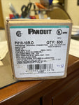 Panduit PV10-10R-D Vinyl Insulated, Funnel Entry, 12 - 10 AWG, Ring Terminal...